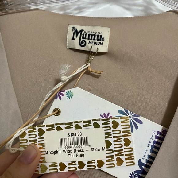 Show Me Your Mumu Sophia Flutter Sleeve Wrap Dress - Picture 3 of 4